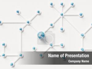 Global Worldwide People Connections PowerPoint Template