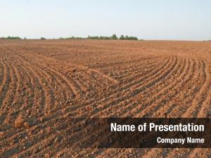 Plough Land PowerPoint Template