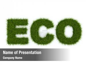 Eco Sign PowerPoint Template