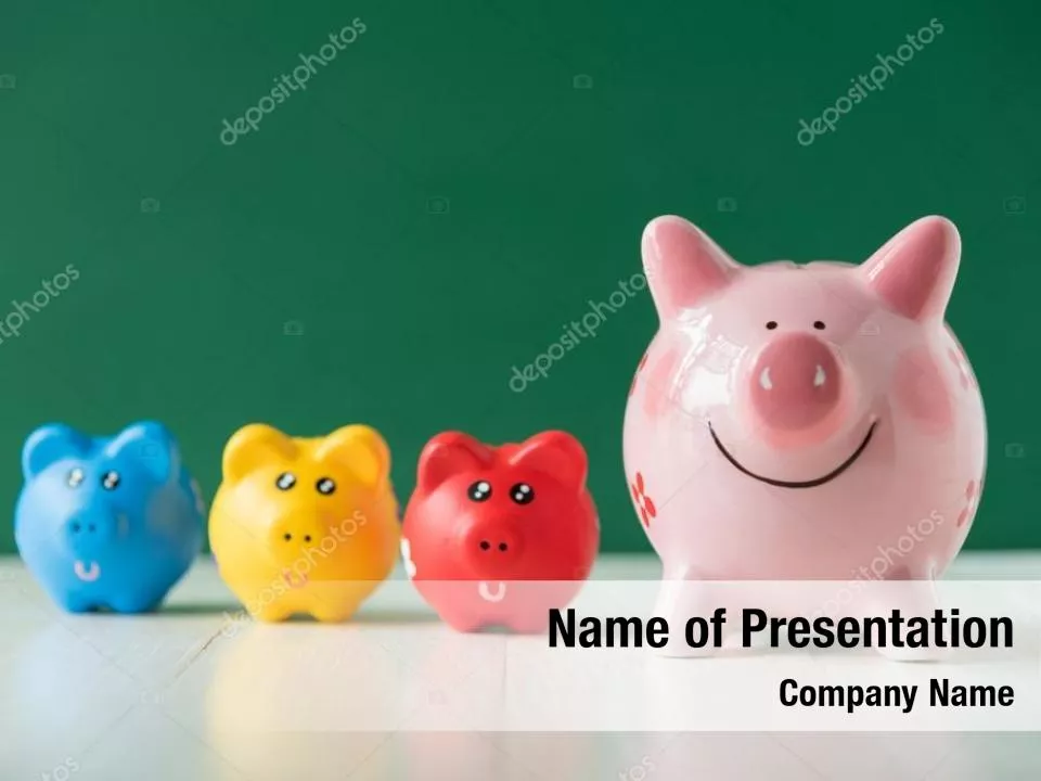 Colorful Piggy Banks