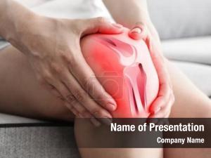 Human Knee PowerPoint Template