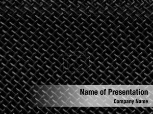 Black Grid PowerPoint Template