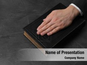 Legal Oath PowerPoint Template