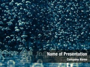 Water Bubbles PowerPoint Template