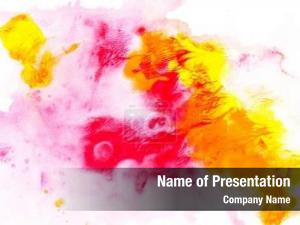 Abstract Color Spots PowerPoint Template
