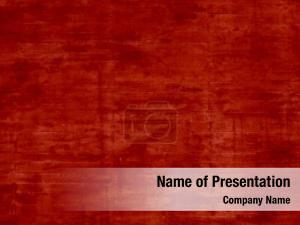Red Scratched Background PowerPoint Template
