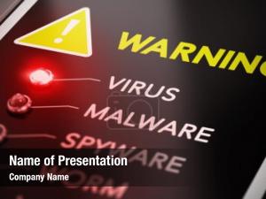Virus Detected PowerPoint Template