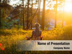 Female Mind PowerPoint Template