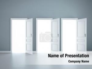 Open Doors PowerPoint Template