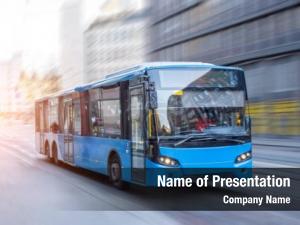 Coach Bus PowerPoint Template