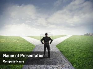 Choosing The Right Way PowerPoint Template