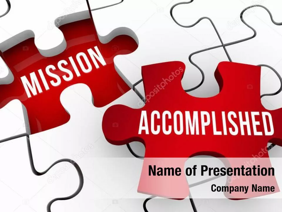 Mission Complete Concept