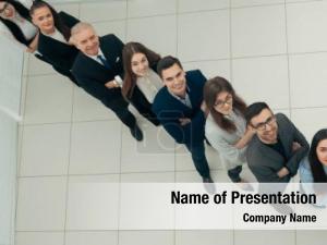 Business Queue PowerPoint Template