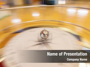 Foucault Pendulum PowerPoint Template