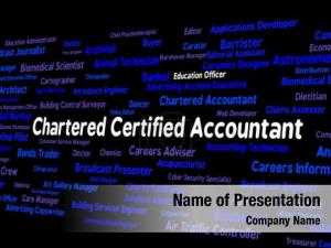 Chartered Accountant PowerPoint Template