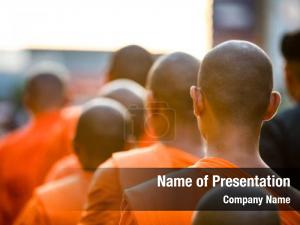 Buddhist Monk PowerPoint Template