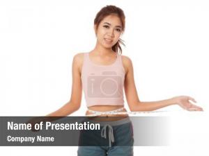 Slim Girl PowerPoint Template