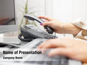 Pick Up the Phone PowerPoint Template