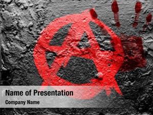 Paint It Red PowerPoint Template