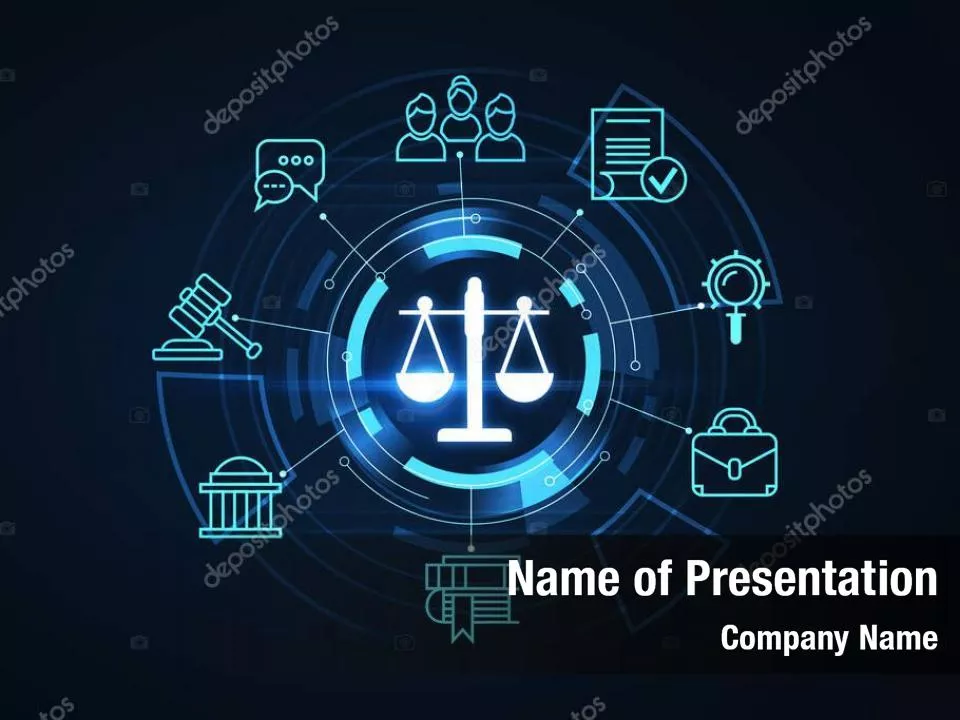 Law and Order Illustration Concept