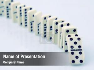 Domino Effect PowerPoint Template