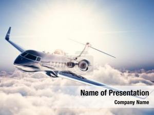 Jet Aircraft PowerPoint Template