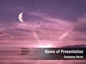 Lilac Space PowerPoint Template