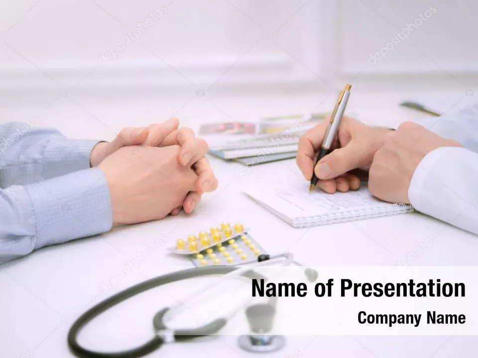 Medical Examination and Prescriptions