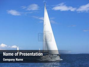 Sailing Boat PowerPoint Template