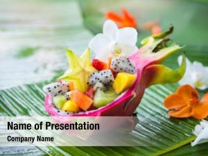 Exotic Fruit PowerPoint Template