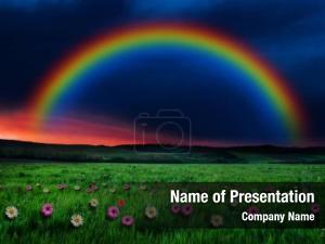 Over the Rainbow PowerPoint Template