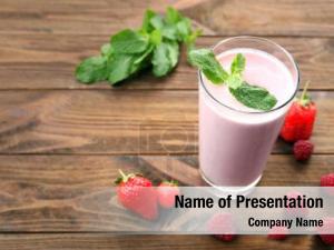 Milk Shake PowerPoint Template