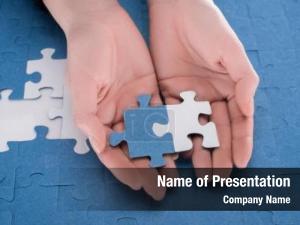 Assembled Puzzle PowerPoint Template