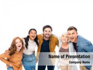 Smiling People PowerPoint Template