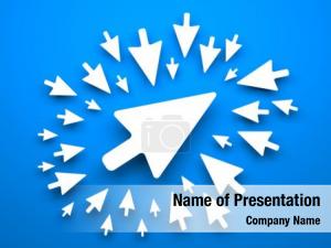 Mouse Cursor PowerPoint Template