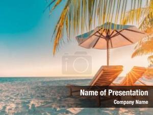 Tropical Beach PowerPoint Template