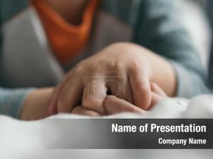 Clenched Hands PowerPoint Template