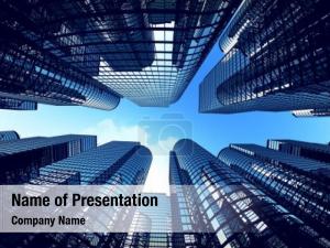 Buildings Sky PowerPoint Template