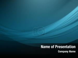 Soft Curves with Shadow PowerPoint Template