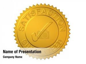 Satisfaction Guaranteed PowerPoint Template