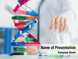 DNA Model PowerPoint Template