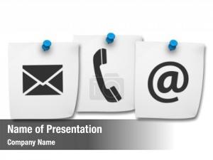Contact Us PowerPoint Template