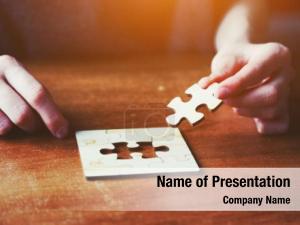 Fitting the Puzzle PowerPoint Template