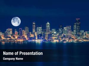 City Scenery PowerPoint Template