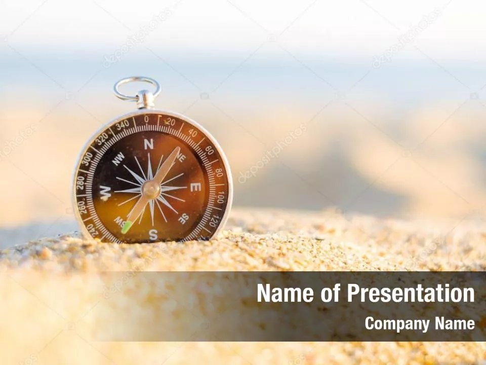 Compass in Sand