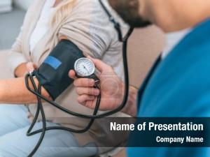 Blood Pressure Measuring PowerPoint Template