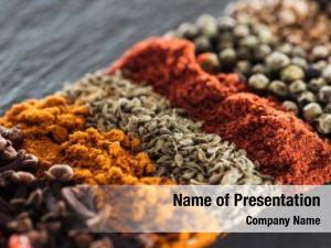 Bright Spices PowerPoint Template