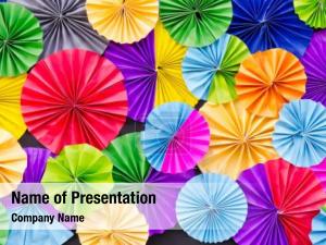 Colorful Paper Circles