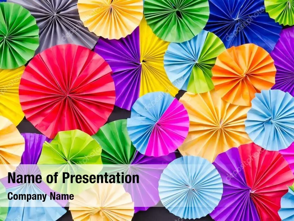 Colorful Paper Circles