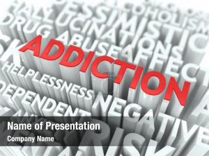 Medical addiction wordcloud concept 